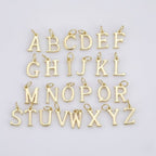 Alphabet Initial Charm A to Z - 925 Sterling Silver