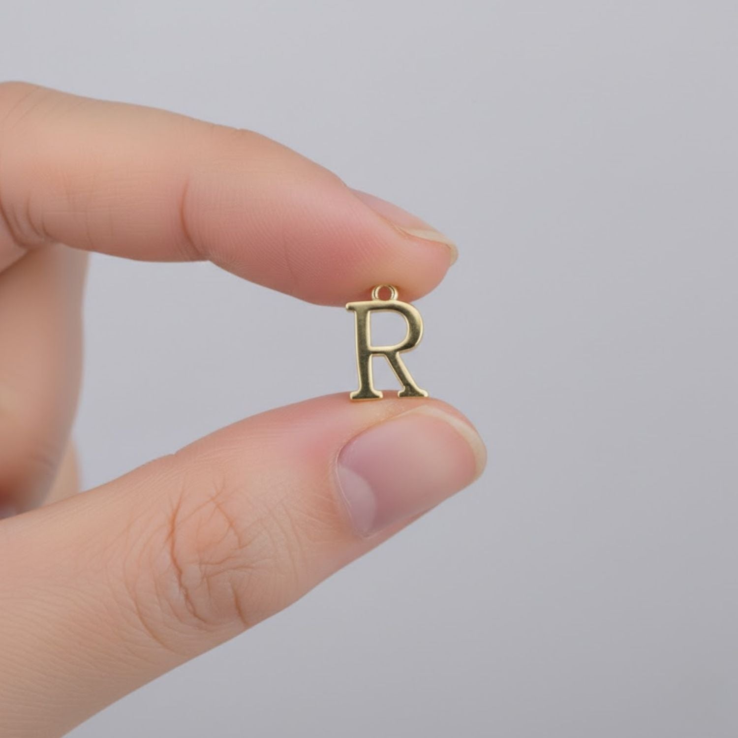 Alphabet Initial Charm A to Z - 925 Sterling Silver
