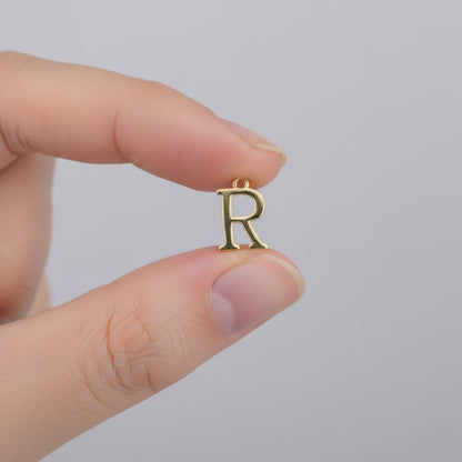 Alphabet Initial Charm Pendant A to Z – 925 Sterling Silver