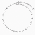 Arrow Link Chain Anklet – 925 Sterling Silver