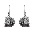 Puffer Fish Dangle Earrings – 925 Sterling Silver