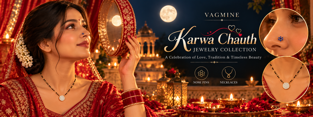 Vagmine Jewel 925 sterling silver nose pins