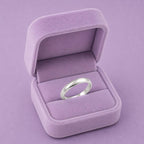 925 Sterling Silver Classic Smooth Plain Band Ring