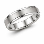 925 Sterling Silver Textured Wide Band Ring