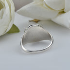 Hindu Aum Symbol Spiritual Om Ring 925 Sterling Silver