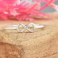 Infinity Symbol Minimalist Ring – 925 Sterling Silver