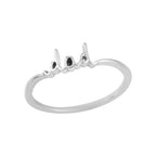 Minimalist Father “Dad” Ring 925 Sterling Silver