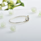 Minimalist Father “Dad” Ring 925 Sterling Silver