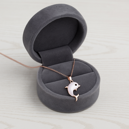 Dolphin Pendant Necklace – 925 Sterling Silver