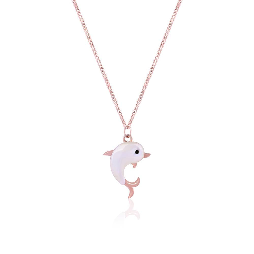 Dolphin Pendant Necklace – 925 Sterling Silver