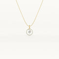 Circle of Sparkle Halo Necklace – 925 Sterling Silver