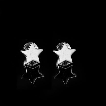 Star Stud Earrings – 925 Sterling Silver