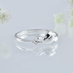 925 Sterling Silver Symbol of Peace and Love Dove Ring
