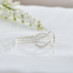 Twisted Infinity Ring - 925 Sterling Silver
